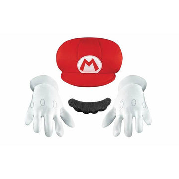 Аксесоари за Маскараден Костюм Super Mario Kit 4 Части