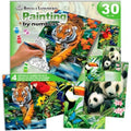 Комплект Рисуване по Числа Royal & Langnickel Jungle 30 Части