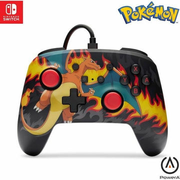 Джойстик Powera Charizad Firestorm Жълт Nintendo Switch
