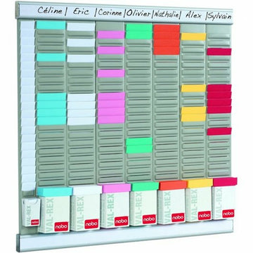Monthly planner Nobo Silver Aluminium