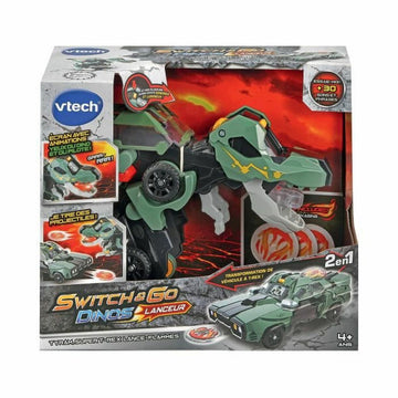Игра Комплект Превозни Средства Vtech Swich and Go Динозавър
