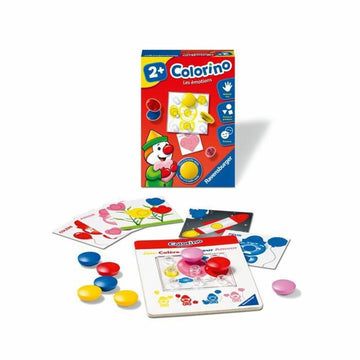 Игра Възпитание на Деца Ravensburger Colorino - Emotions Жълт Розов (френски) (FR)