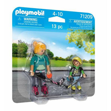 Playset Playmobil 71209 13 Части Играч на хокей Duo
