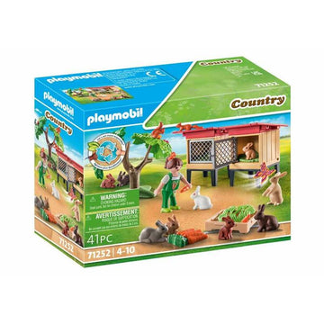 Playset Playmobil 71252 Country Rabbit Hutch 41 Части