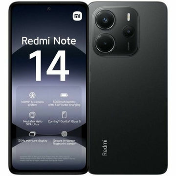 Smartphone Xiaomi Redmi Note 14 HELIO G99 ULTRA 6 GB RAM 128 GB Black 6,67"