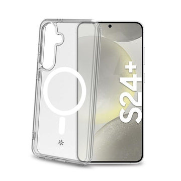 Калъф за мобилен телефон Celly GELSKINMAG1066 Бял Прозрачен Galaxy S24 Plus