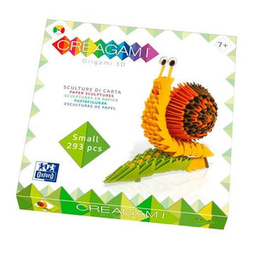 Paper Craft games Oxford Creagami ORIGAMI 3D Snail