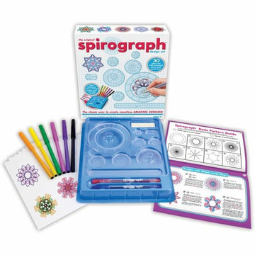 Комплект за Рисуване Spirograph Silverlit 30 Части