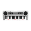 Educational Learning Piano Reig Grey