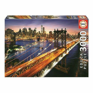 Пъзел Educa Manhattan 3000 Части