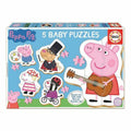 Σετ 5 Παζλ Peppa Pig Educa