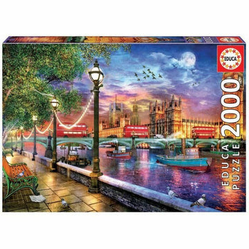 Пъзел Educa London at sunset 19046 2000 Части