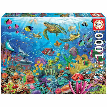 Παζλ Educa Turtles in Paradise 1000 pcs