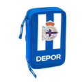 Двоен Несесер R. C. Deportivo de La Coruña Син Бял 12.5 x 19.5 x 4 cm