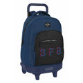 School Rucksack with Wheels BlackFit8 Urban Black 33 x 45 x 22 cm