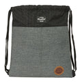 Σχολική Τσάντα με Σχοινιά BlackFit8 Old school Μαύρο Γκρι 35 x 40 x 1 cm