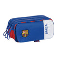 Διπλή Κασετίνα F.C. Barcelona Μπλε Μπορντό 21,5 x 10 x 8 cm