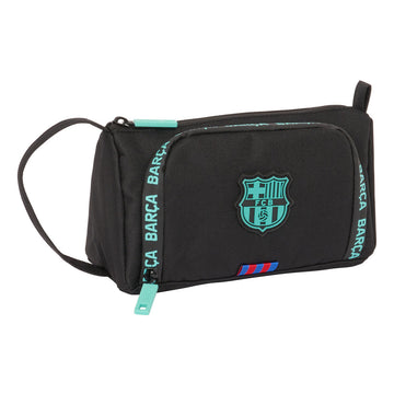 Κασετίνα με Aξεσουάρ F.C. Barcelona Μαύρο 20 x 11 x 8.5 cm (32 Τεμάχια)