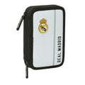 Двоен Несесер Real Madrid C.F. Бял Сив 12.5 x 19.5 x 4 cm