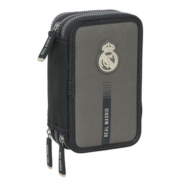 Κασετίνα Real Madrid C.F. Γκρι 12,5 x 19,5 x 5,5 cm 37 Τεμάχια