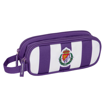 Пътническа Чанта Real Valladolid C.F. Бял Лилав 21 x 8 x 6 cm