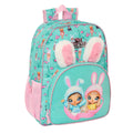 Σχολική Τσάντα Na!Na!Na! Surprise Bunny Ροζ Τυρκουάζ 33 x 42 x 14 cm