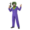 Маскировъчен костюм за възрастни Joker Лилав Убиец (3 Части)