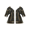 Bookend DKD Home Decor 23 x 9 x 19 cm Horse Resin