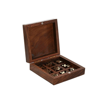 Игра Три в Редица Home ESPRIT 10 x 10 x 4 cm