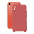 Калъф за мобилен телефон iPhone XR KSIX Soft Червен