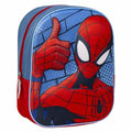 3D Детска раница Spider-Man Червен