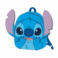 Училищна чанта Stitch Stitch Blue 18 x 22 x 8 cm