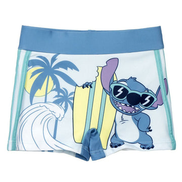 παιδικό μαγιό μποξεράκι Stitch Μπλε