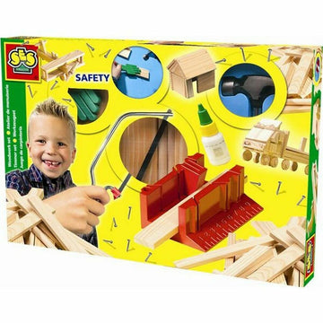 Дървена Игра SES Creative  Joinery workshop Дървен (29 Части) (1 Части)