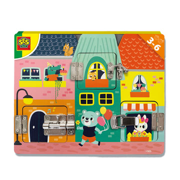 Образователна Игра SES Creative I learn -Low board Многоцветен