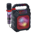 Speaker with Karaoke Microphone Reig Metal Pro