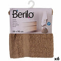 Кърпа за баня Berilo 89661 камила 80 % памук 20 % полиестер 50 x 90 cm (6 броя)