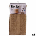Кърпа за баня Berilo 89663 камила 80 % памук 20 % полиестер 90 x 150 cm (3 броя)