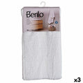 Кърпа за баня Berilo 89679 Бял 80 % памук 20 % полиестер 90 x 150 cm 90 x 0,5 x 150 cm (3 броя)