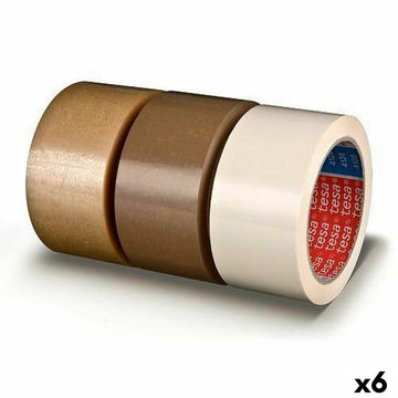 Κολλητική ταινία TESA STANDARD Συσκευασία Διαφανές PVC 50 mm x 66 m (x6)