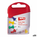 Габърчета Apli Многоцветен никел (20 броя)