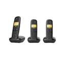 Безжичен телефон Gigaset A170 Trio 1,5" Черен