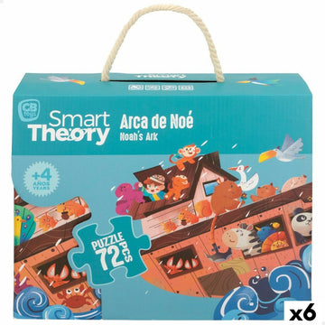 Пъзел Colorbaby Noah's Ark 72 Части 90 x 60 cm (6 броя)
