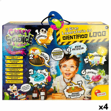 Научна Игра Lisciani El gran laboratorio del científico loco ES (4 броя)